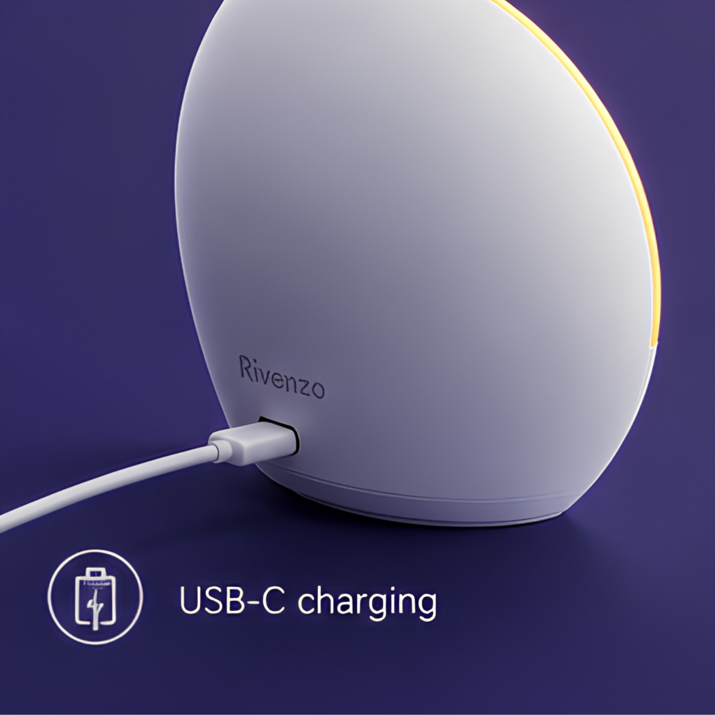 Rivenzo® Sunrise Wake & Sleep Alarm Clock