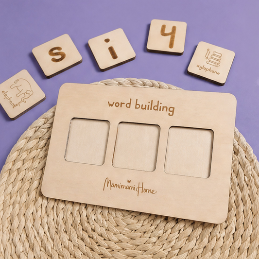 Montessori English Word Board