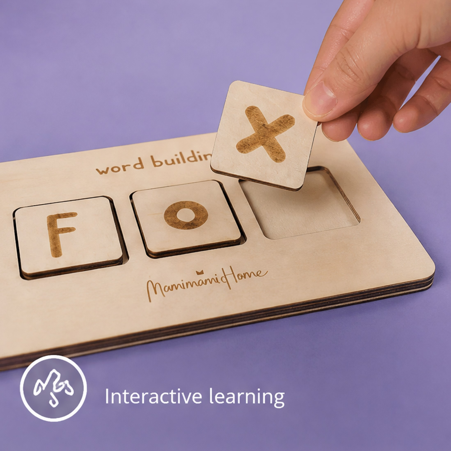 Montessori English Word Board