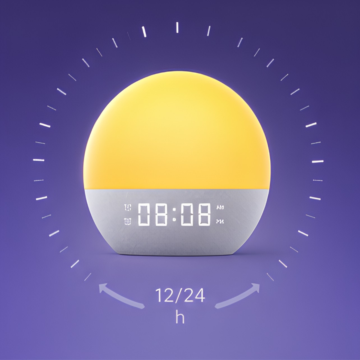Rivenzo® Sunrise Wake & Sleep Alarm Clock