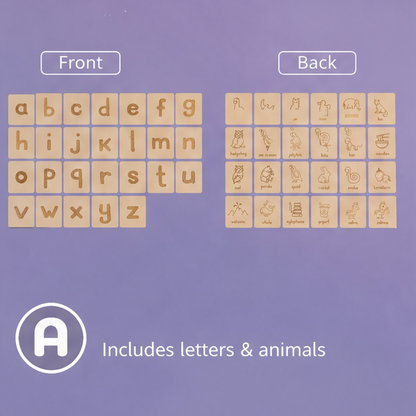 Montessori English Word Board