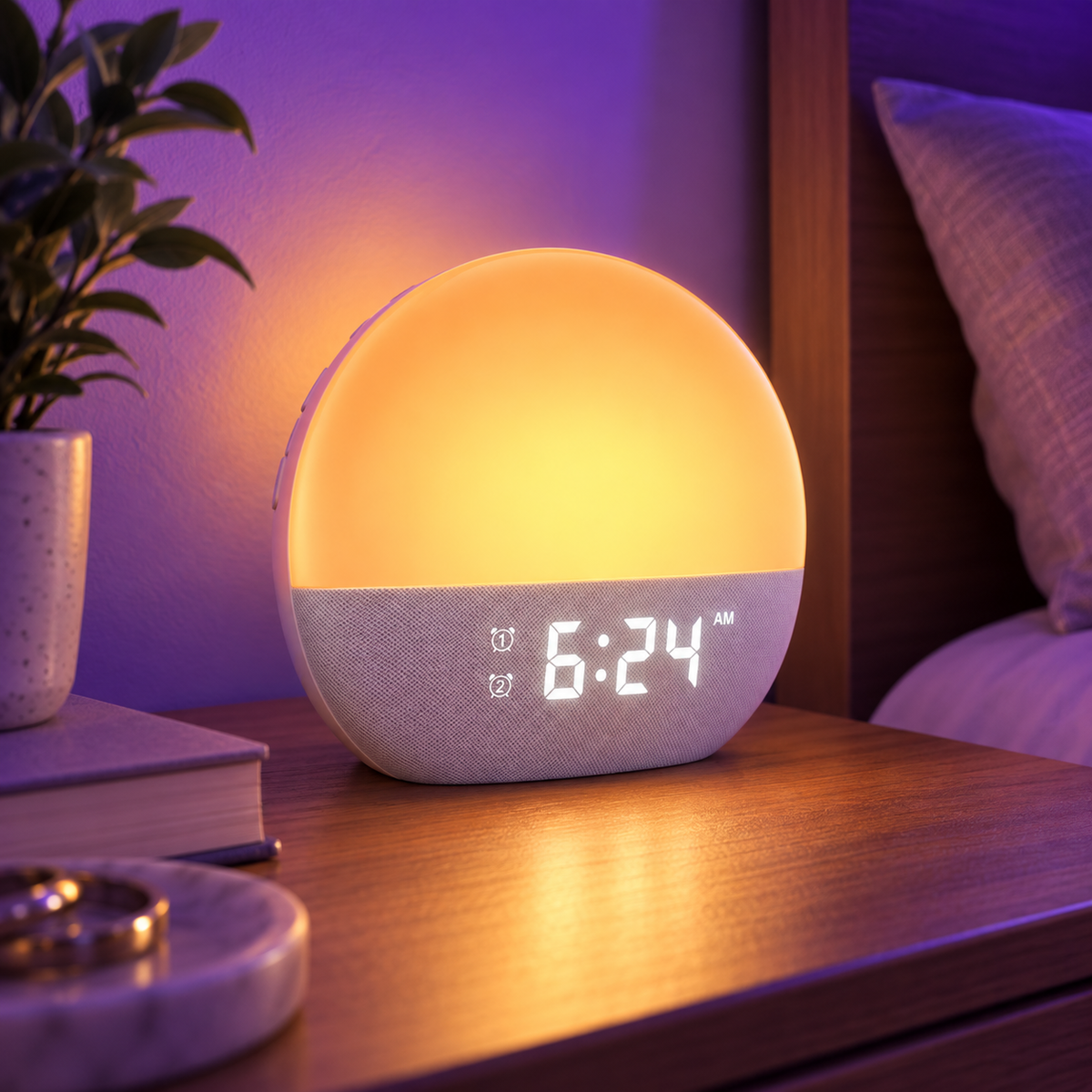 Rivenzo® Sunrise Wake & Sleep Alarm Clock