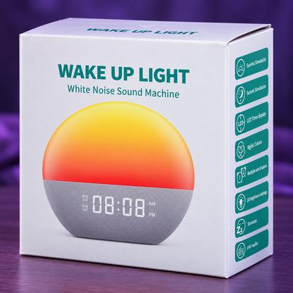 Rivenzo® Sunrise Wake & Sleep Alarm Clock
