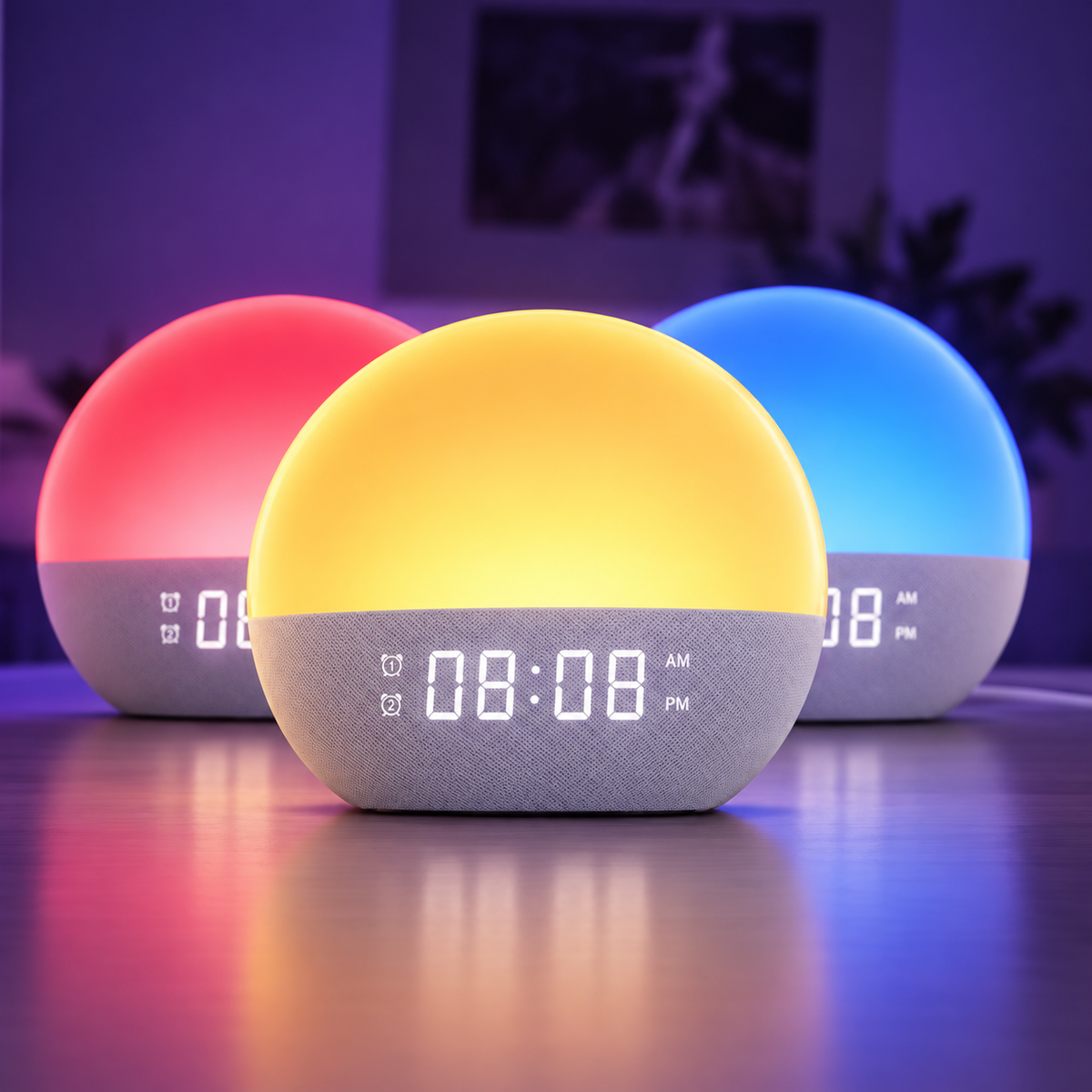 Rivenzo® Sunrise Wake & Sleep Alarm Clock